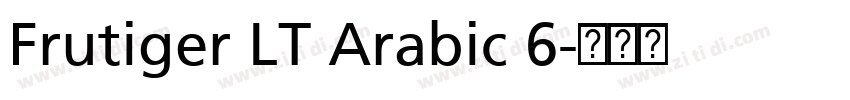 Frutiger LT Arabic 6字体转换 Frutiger LT Arabic 6字体转换